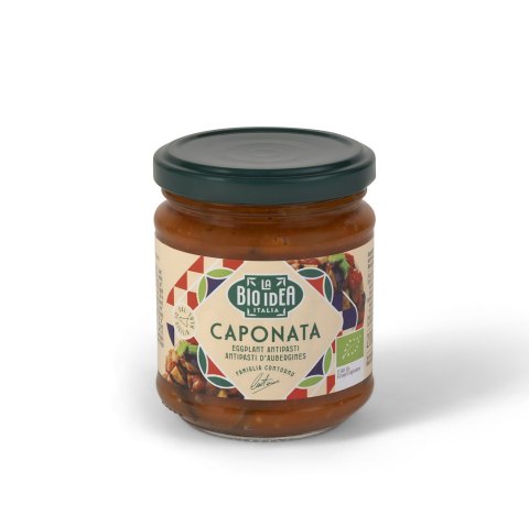 SOS Z BAKŁAŻANA (CAPONATA) BIO 200 g - LA BIO IDEA SOS Z BAKŁAŻANA (CAPONATA) BIO 200 g - LA BIO IDEA