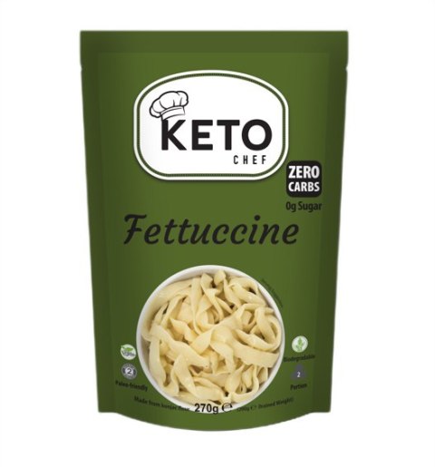MAKARON (KONJAC) FETTUCCINE BEZGLUTENOWY BIO 270 g (200 g) - KETO CHEF (BETTER THAN FOODS) MAKARON (KONJAC) FETTUCCINE BEZGLUTENOWY BIO 270 g (200 g) - KETO CHEF (BETTER THAN FOODS)
