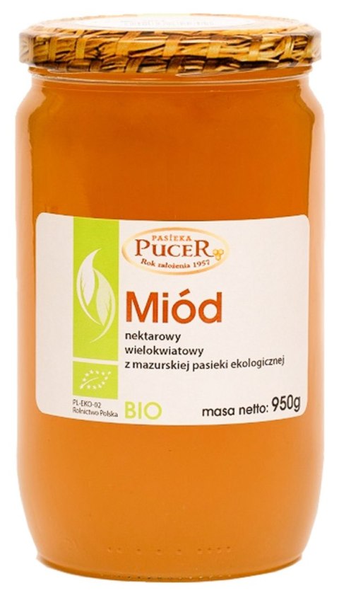 MIÓD WIELOKWIATOWY BIO 950 g - PASIEKA PUCER MIÓD WIELOKWIATOWY BIO 950 g - PASIEKA PUCER