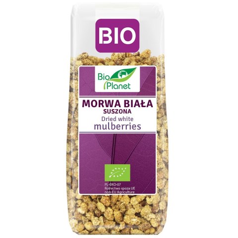 MORWA BIAŁA SUSZONA BIO 100 g - BIO PLANET MORWA BIAŁA SUSZONA BIO 100 g - BIO PLANET