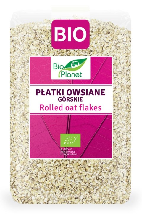 PŁATKI OWSIANE GÓRSKIE BIO 1 kg - BIO PLANET PŁATKI OWSIANE GÓRSKIE BIO 1 kg - BIO PLANET