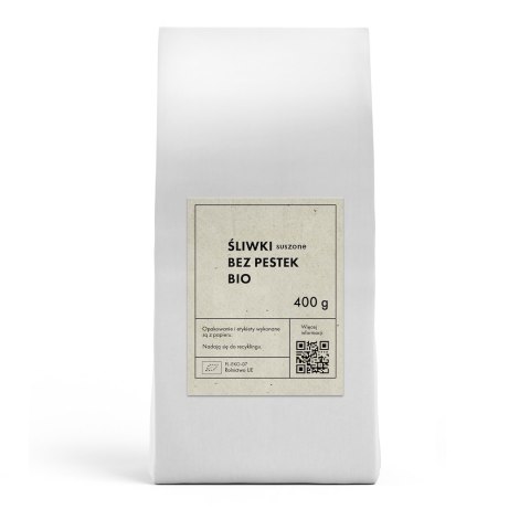 ŚLIWKI SUSZONE BIO 400 g - THE PLANET (PRODUKT SEZONOWY) ŚLIWKI SUSZONE BIO 400 g - THE PLANET (PRODUKT SEZONOWY)