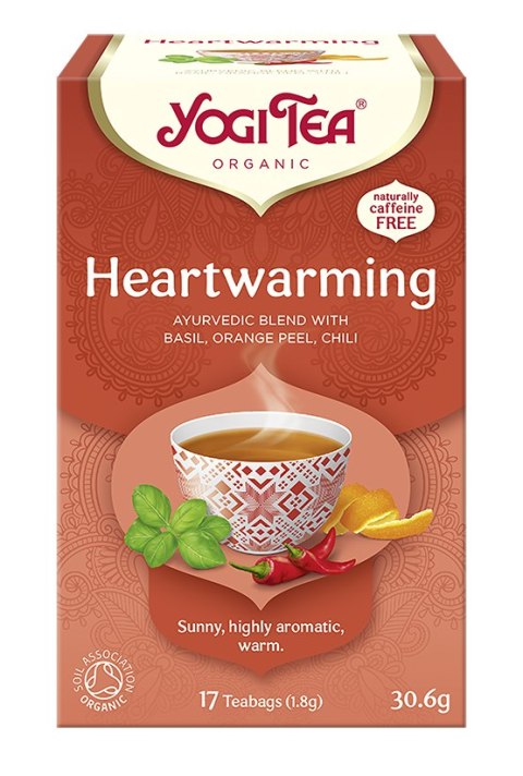 HERBATKA RADOŚĆ ŻYCIA (HEARTWARMING) BIO (17 x 1,8 g) 30,6 g - YOGI TEA HERBATKA RADOŚĆ ŻYCIA (HEARTWARMING) BIO (17 x 1,8 g) 30,6 g - YOGI TEA