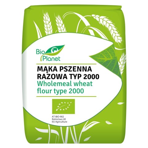 MĄKA PSZENNA RAZOWA TYP 2000 BIO 1 kg - BIO PLANET MĄKA PSZENNA RAZOWA TYP 2000 BIO 1 kg - BIO PLANET