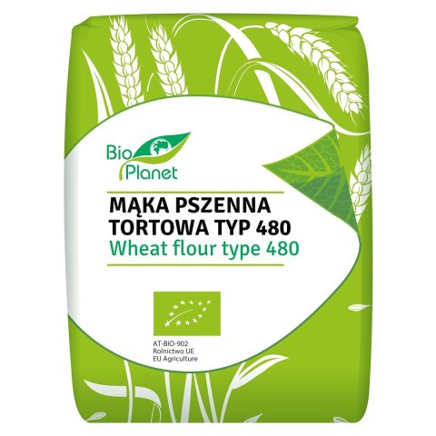 MĄKA PSZENNA TORTOWA TYP 480 BIO 1 kg - BIO PLANET MĄKA PSZENNA TORTOWA TYP 480 BIO 1 kg - BIO PLANET