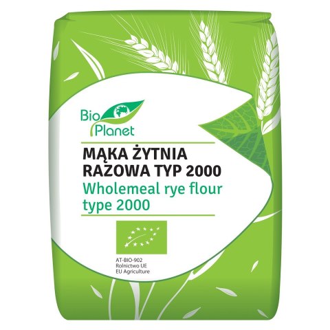 MĄKA ŻYTNIA RAZOWA TYP 2000 BIO 1 kg - BIO PLANET MĄKA ŻYTNIA RAZOWA TYP 2000 BIO 1 kg - BIO PLANET