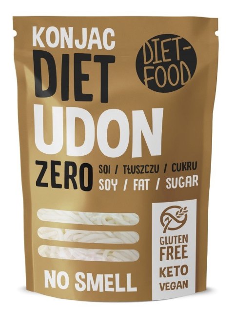 MAKARON (KONJAC) UDON BEZGLUTENOWY 270 g (200 g) - DIET-FOOD MAKARON (KONJAC) UDON BEZGLUTENOWY 270 g (200 g) - DIET-FOOD