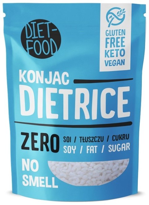 MAKARON (KONJAC W KSZTAŁCIE KULEK) BEZGLUTENOWY 270 g (200 g) - DIET-FOOD MAKARON (KONJAC W KSZTAŁCIE KULEK) BEZGLUTENOWY 270 g (200 g) - DIET-FOOD