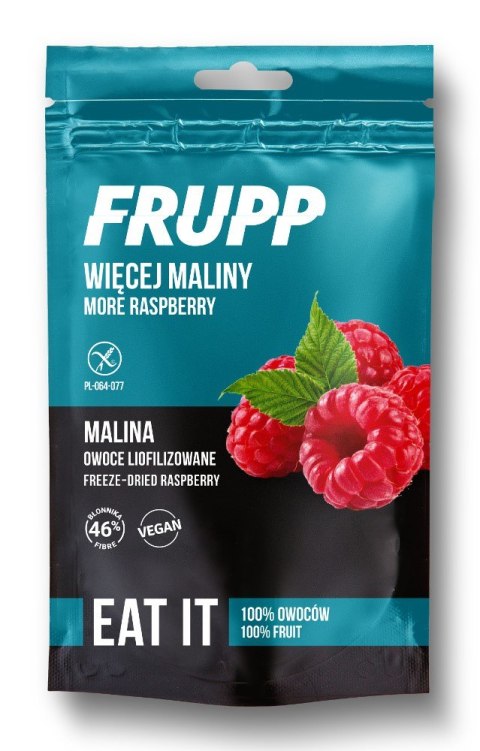 MALINY LIOFILIZOWANE BEZGLUTENOWE 15 g - CELIKO (FRUPP) MALINY LIOFILIZOWANE BEZGLUTENOWE 15 g - CELIKO (FRUPP)