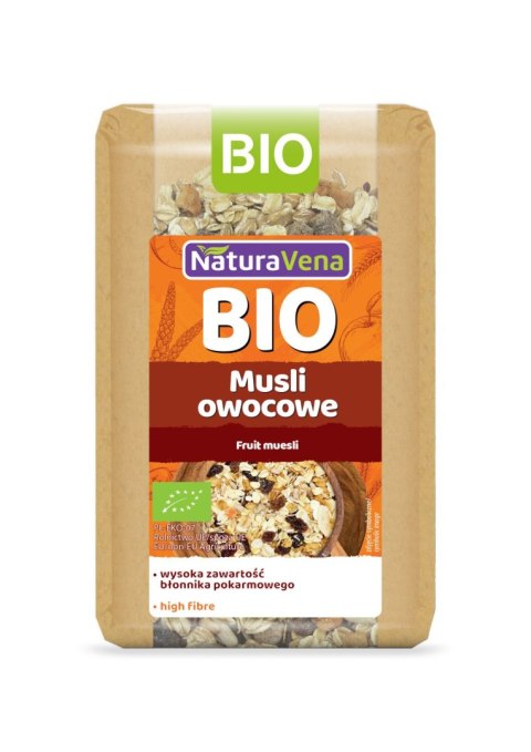MUSLI OWOCOWE BIO 300 g - NATURAVENA