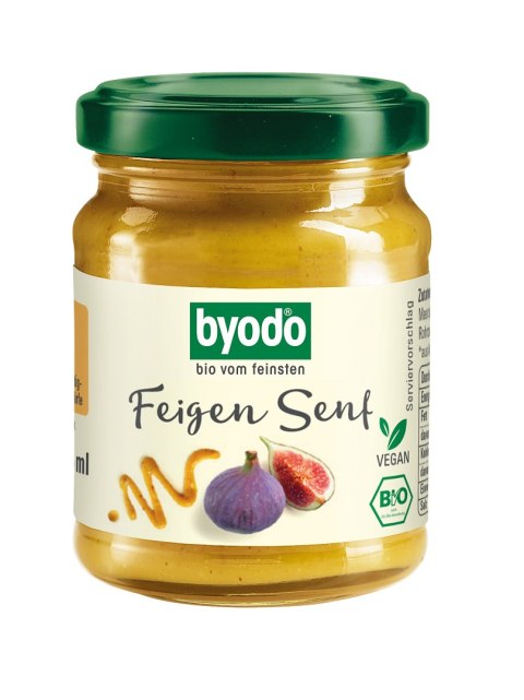MUSZTARDA FIGOWA BEZGLUTENOWA BIO 125 ml - BYODO MUSZTARDA FIGOWA BEZGLUTENOWA BIO 125 ml - BYODO