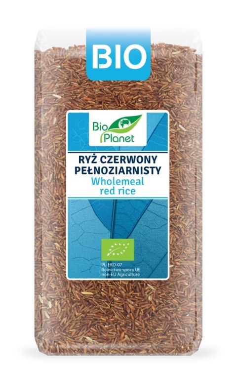 RYŻ CZERWONY PEŁNOZIARNISTY BIO 500 g - BIO PLANET RYŻ CZERWONY PEŁNOZIARNISTY BIO 500 g - BIO PLANET