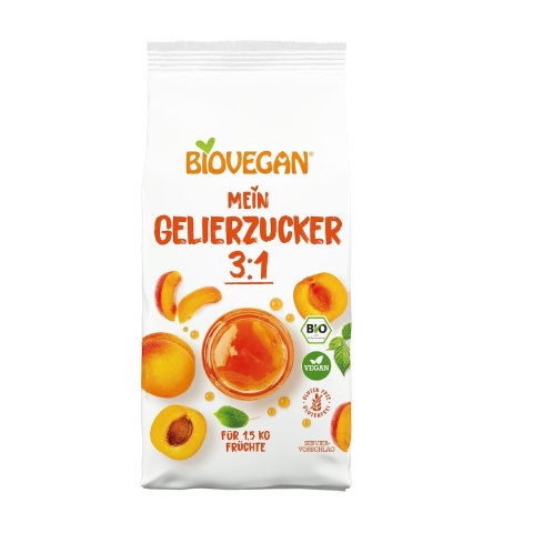 CUKIER ŻELUJĄCY 3:1 BEZGLUTENOWY BIO 500 g - BIOVEGAN (PRODUKT SEZONOWY) CUKIER ŻELUJĄCY 3:1 BEZGLUTENOWY BIO 500 g - BIOVEGAN (PRODUKT SEZONOWY)