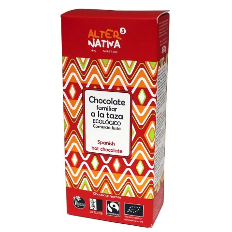 CZEKOLADA DO PICIA NA GORĄCO FAIR TRADE BEZGLUTENOWA BIO 350 g - ALTERNATIVA CZEKOLADA DO PICIA NA GORĄCO FAIR TRADE BEZGLUTENOWA BIO 350 g - ALTERNATIVA