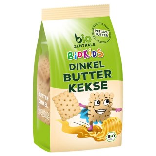 HERBATNIKI MAŚLANE ORKISZOWE DLA DZIECI BIO 125 g - BIO ZENTRALE (BIOKIDS)