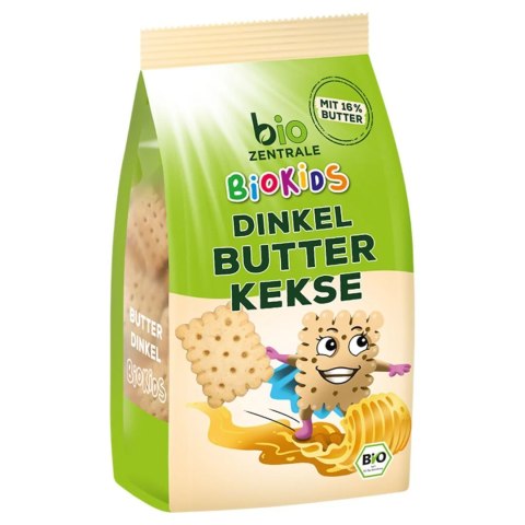 HERBATNIKI MAŚLANE ORKISZOWE DLA DZIECI BIO 125 g - BIO ZENTRALE (BIOKIDS) HERBATNIKI MAŚLANE ORKISZOWE DLA DZIECI BIO 125 g - BIO ZENTRALE (BIOKIDS)