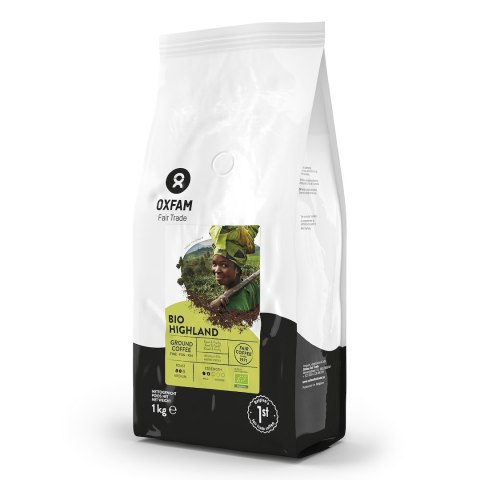 KAWA MIELONA ARABICA/ROBUSTA WYSOKOGÓRSKA FAIR TRADE BIO 1 kg - OXFAM KAWA MIELONA ARABICA/ROBUSTA WYSOKOGÓRSKA FAIR TRADE BIO 1 kg - OXFAM
