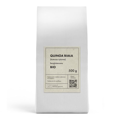QUINOA BIAŁA (KOMOSA RYŻOWA) BEZGLUTENOWA BIO 500 g - THE PLANET QUINOA BIAŁA (KOMOSA RYŻOWA) BEZGLUTENOWA BIO 500 g - THE PLANET