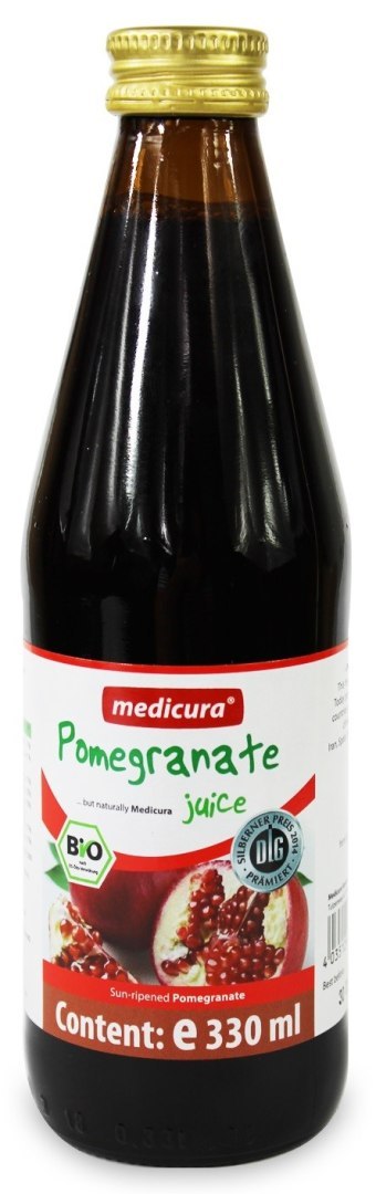 SOK Z GRANATU NFC BIO 330 ml - MEDICURA SOK Z GRANATU NFC BIO 330 ml - MEDICURA