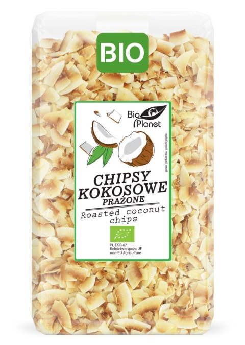 CHIPSY KOKOSOWE PRAŻONE BIO 400 g - BIO PLANET CHIPSY KOKOSOWE PRAŻONE BIO 400 g - BIO PLANET