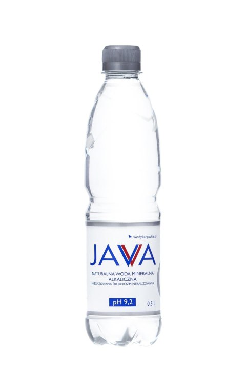 NATURALNA WODA MINERALNA ALKALICZNA NIEGAZOWANA 500 ml - JAVA NATURALNA WODA MINERALNA ALKALICZNA NIEGAZOWANA 500 ml - JAVA