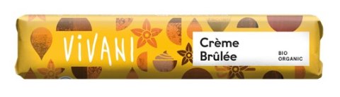 BATON MLECZNA CZEKOLADA Z NADZIENIEM KREM BRULEE BIO 40 g - VIVANI BATON MLECZNA CZEKOLADA Z NADZIENIEM KREM BRULEE BIO 40 g - VIVANI