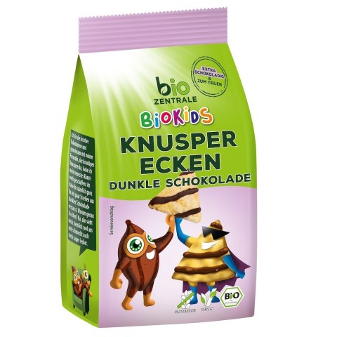 CHRUPKI KUKURYDZIANE PIRAMIDKI Z GORZKĄ CZEKOLADĄ BEZGLUTENOWE DLA DZIECI BIO 60 g - BIO ZENTRALE (BIOKIDS) CHRUPKI KUKURYDZIANE PIRAMIDKI Z GORZKĄ CZEKOLADĄ BEZGLUTENOWE DLA DZIECI BIO 60 g - BIO ZENTRALE (BIOKIDS)