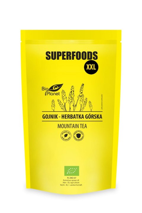 GOJNIK (HERBATKA GÓRSKA) BIO 90 g - BIO PLANET SUPERFOODS GOJNIK (HERBATKA GÓRSKA) BIO 90 g - BIO PLANET SUPERFOODS