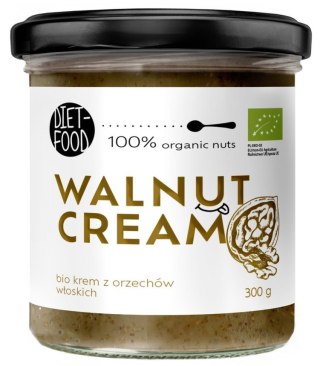 KREM Z PRAŻONYCH ORZECHÓW WŁOSKICH BIO 300 g - DIET-FOOD