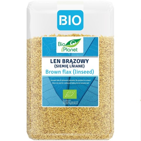 LEN ZŁOTY (SIEMIĘ LNIANE) BIO 2 kg - BIO PLANET LEN ZŁOTY (SIEMIĘ LNIANE) BIO 2 kg - BIO PLANET