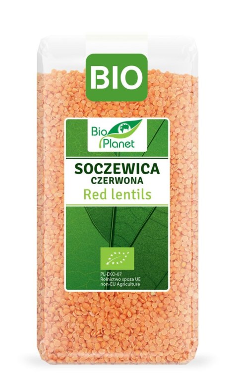 SOCZEWICA CZERWONA BIO 400 g - BIO PLANET SOCZEWICA CZERWONA BIO 400 g - BIO PLANET