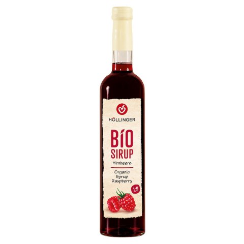 SYROP MALINOWY BIO 500 ml - HOLLINGER SYROP MALINOWY BIO 500 ml - HOLLINGER