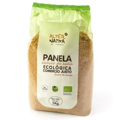 CUKIER TRZCINOWY PANELA BEZGLUTENOWY BIO 1 kg - ALTERNATIVA3 CUKIER TRZCINOWY PANELA BEZGLUTENOWY BIO 1 kg - ALTERNATIVA3