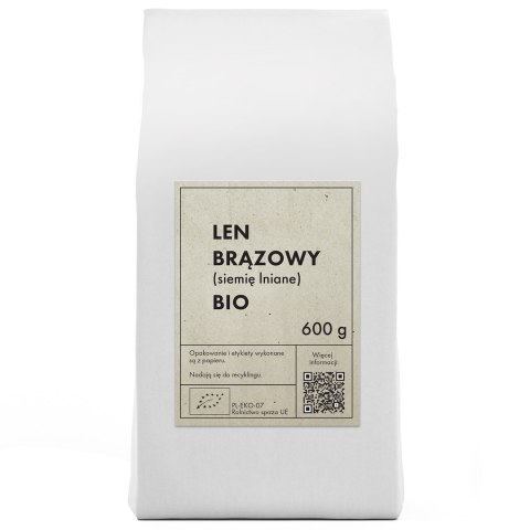 LEN BRĄZOWY (SIEMIĘ LNIANE) BIO 600 g - THE PLANET LEN BRĄZOWY (SIEMIĘ LNIANE) BIO 600 g - THE PLANET