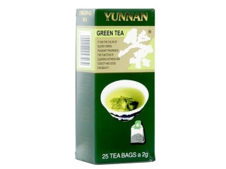 HERBATA ZIELONA TOREBKI 25X2G YUNNAN TEA