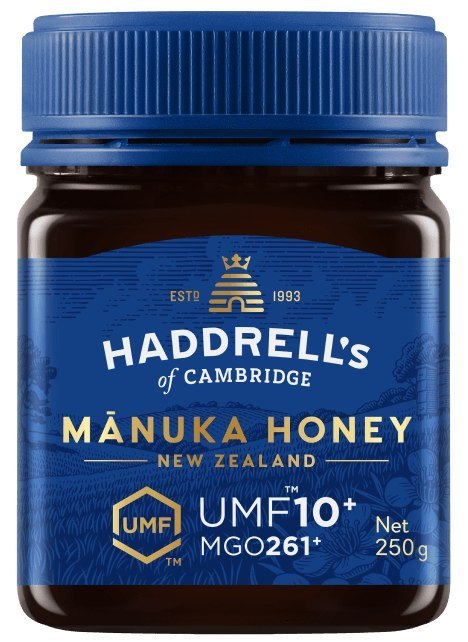 MIÓD MANUKA MGO 261+ 250 g - HADDRELL'S OF CAMBRIDGE