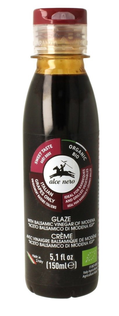 KREM NA BAZIE OCTU BALSAMICZNEGO Z MODENY (GLAZE) BIO 150 ml - ALCE NERO