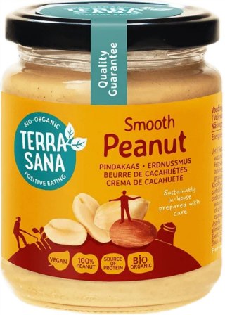 KREM Z ORZESZKÓW ZIEMNYCH PRAŻONYCH 100 % BIO 250 g - TERRASANA