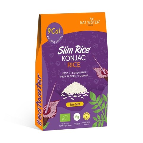 MAKARON (KONJAC) W KSZTAŁCIE RYŻU BEZGLUTENOWY BIO 270 g (200 g ) - SLIM