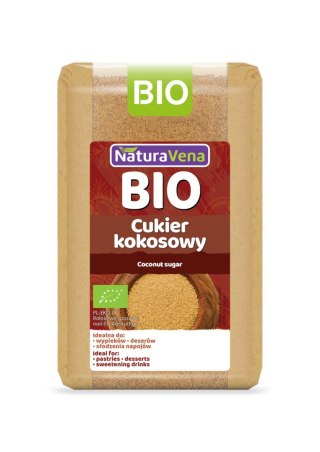 CUKIER KOKOSOWY BIO 200 g - NATURAVENA