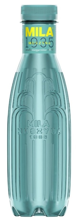 NATURALNA WODA MINERALNA NISKOGAZOWANA WYSOKOZMINERALIZOWANA 500 ml - MILA MUSZYNA