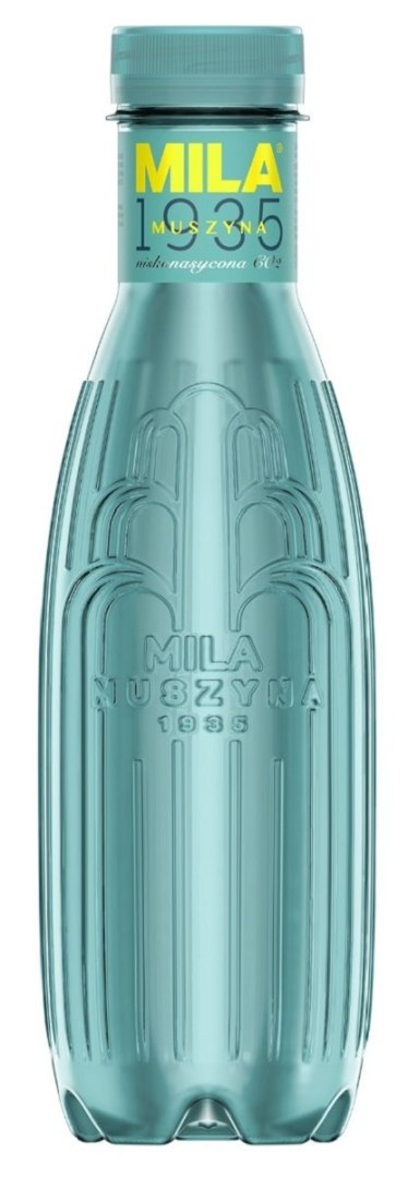 NATURALNA WODA MINERALNA NISKOGAZOWANA WYSOKOZMINERALIZOWANA 500 ml - MILA MUSZYNA