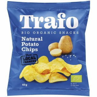CHIPSY ZIEMNIACZANE NATURALNE SOLONE BIO 40 g - TRAFO