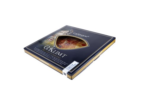 Talerz dekoracyjny - G. Klimt, Pocałunek 13x13cm