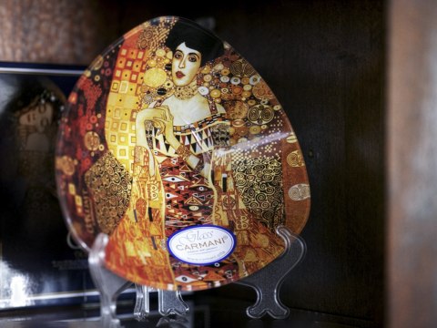 Talerz miseczka - G. Klimt, Adela - 17x17cm