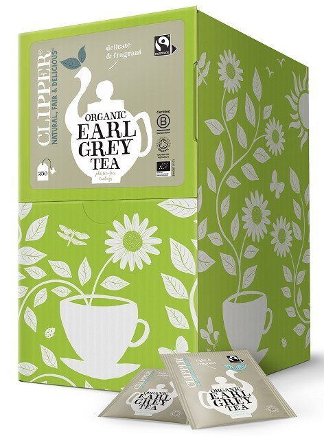 HERBATA EARL GREY FAIR TRADE BIO (250 x 2,0 g) 500 g - CLIPPER