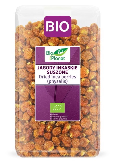JAGODY INKASKIE SUSZONE BIO 1 kg - BIO PLANET