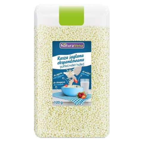 KASZA JAGLANA EKSPANDOWANA 120 g - NATURAVENA