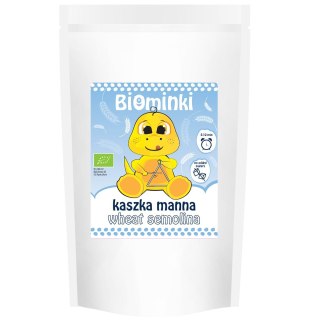 KASZKA MANNA BEZ DODATKU CUKRÓW BIO 200 g - BIOMINKI