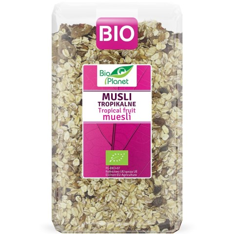 MUSLI TROPIKALNE BIO 600 g - BIO PLANET